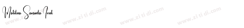 Matilna Samuela Font字体转换